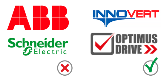 Замена преобразователей частоты ABB и Schneider Electric на ПЧ Innovert и Optimus Drive