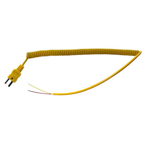 LT-001 Витой провод, с плоским разъемом - вилкой, мини для подключения термопар типа К