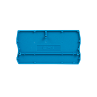 Заглушка для одноуровневых клемм push-in, 4 мм², синяя (уп. 20 шт.)