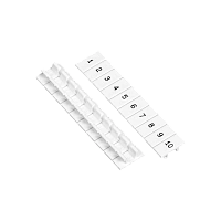 Маркировка клеммного ряда 91-100, ширина 5 мм (уп. 100 шт.)