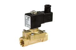 Клапан электромагнитный EV225R, G3/4, PTFE, нормально закрытый, 0,5…6 бар, с катушкой 24В, 50/60 Гц