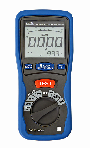 DT-5505 Цифровой мегаомметр