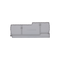 Заглушка для клемм push-in IO, серая, (уп. 15 шт.)