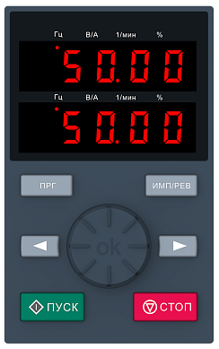 Выносная двустрочная панель оператора ЛПО2 [M01]