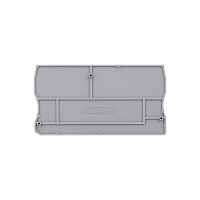 Заглушка для одноуровневых клемм push-in, 10 мм², серая (уп. 20шт.)