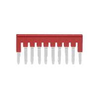 Блок перемычек на 10-конт., для пружинных клемм 2.5 мм² (упак. 10 шт.)