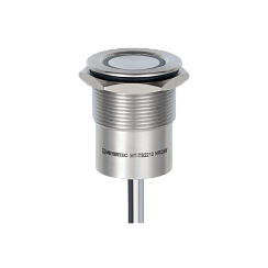 Кнопка сенсорная с подсветкой (-/красная), Ø22 мм, NO, возврат, PNP, 24В DC, IP68