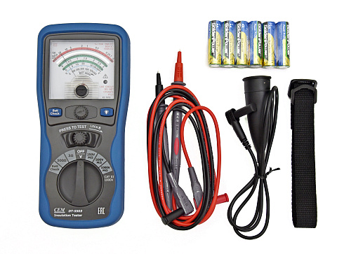 DT-5503 Аналоговый мегаомметр