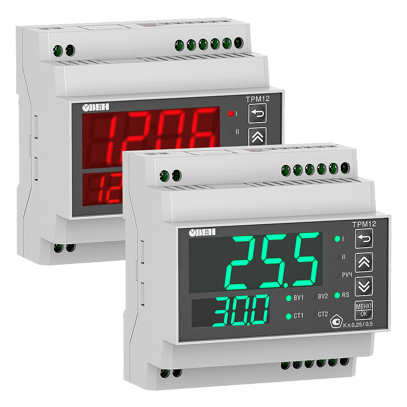 ТРМ12 ПИД-регулятор для задвижек с RS-485
