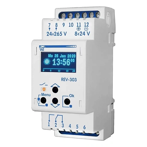 Программируемый многофункциональный таймер РЭВ-303