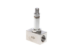 Клапан электромагнитный EV214R, G 3/8, Ду 2 мм, PTFE, нормально открытый, без катушки, 0…30 бар