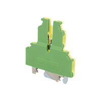 Клемма винтовая двухуровневая "Земля", 4 мм²