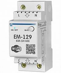 Wi-Fi Счетчик электроэнергии с функцией защиты и управления ЕМ-129