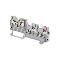 Клемма push-in для подключения датчиков и исполнительных устройств, 1.5 мм²
