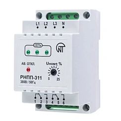 Реле напряжения, перекоса и последовательности фаз РНПП-311