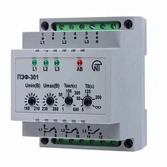 Электронный переключатель фаз ПЭФ-301