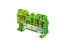 Клемма пружинная "Земля", 4 мм²