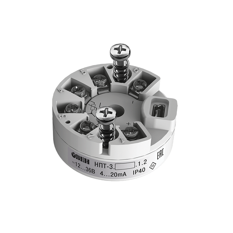 НПТ линейка нормирующих преобразователей для термометров сопротивления и термопар в головку датчика