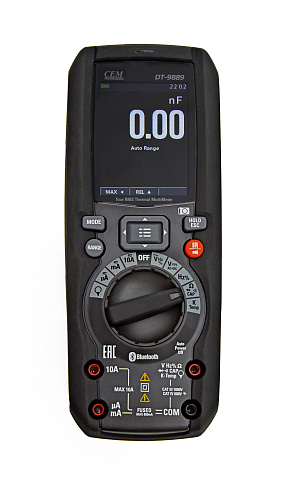 DT-9889 Мультиметр TRMS с встроенным тепловизором