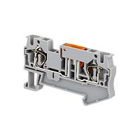 Клемма пружинная с ножевым размыкателем, 4 мм²