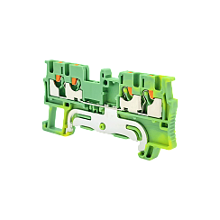 Клемма push-in четырехпроводная "Земля", 1.5 мм²