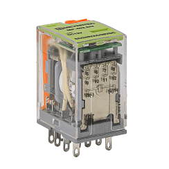 Реле промежуточное 4-конт., 12VDC, ток 5 А