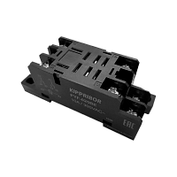 Монтажные колодки KIPPRIBOR PYF-025BE и PYF-045BE (для 2- и 4-контактных промежуточных реле серии REP)