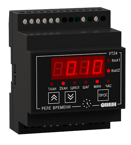 УТ24 таймер цифровой двухканальный