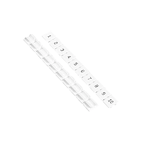 Маркировка клеммного ряда 1-10, ширина 10 мм (уп. 100 шт.)