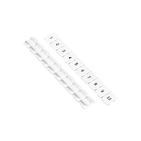 Маркировка клеммного ряда 11-20, ширина 8 мм (уп. 100 шт.)
