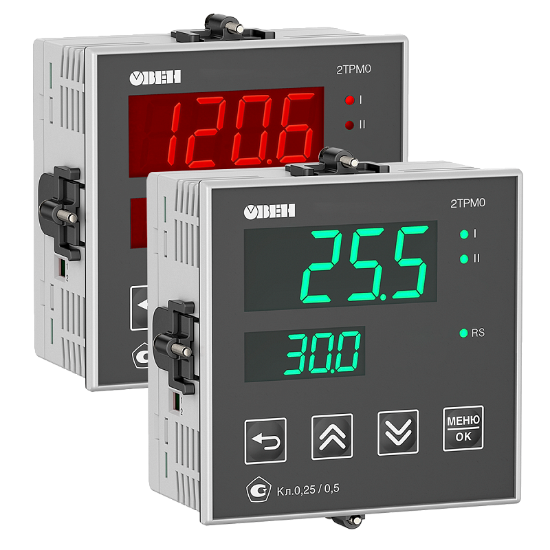 2ТРМ0 двухканальный измеритель с интерфейсом RS-485
