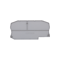 Заглушка для одноуровневых клемм push-in, 16 мм², серая (уп. 20шт.)