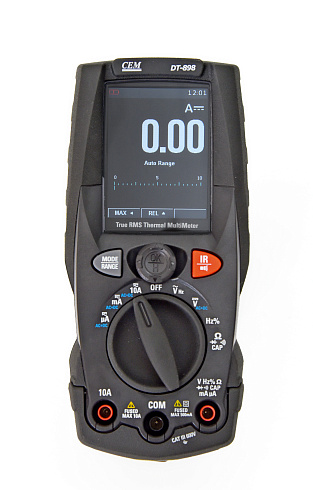 DT-898 Мультиметр TRMS с встроенным тепловизором