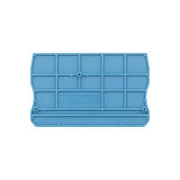 Заглушка для одноуровневых клемм push-in, 6 мм², синяя (уп. 20 шт.)